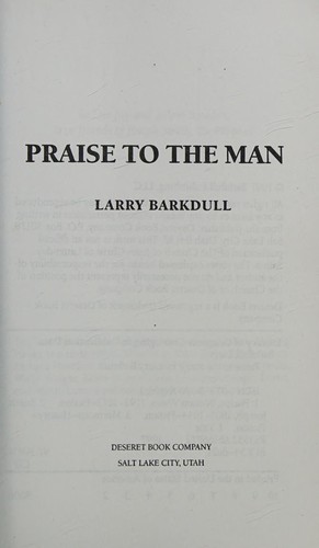 Praise To The Man cover