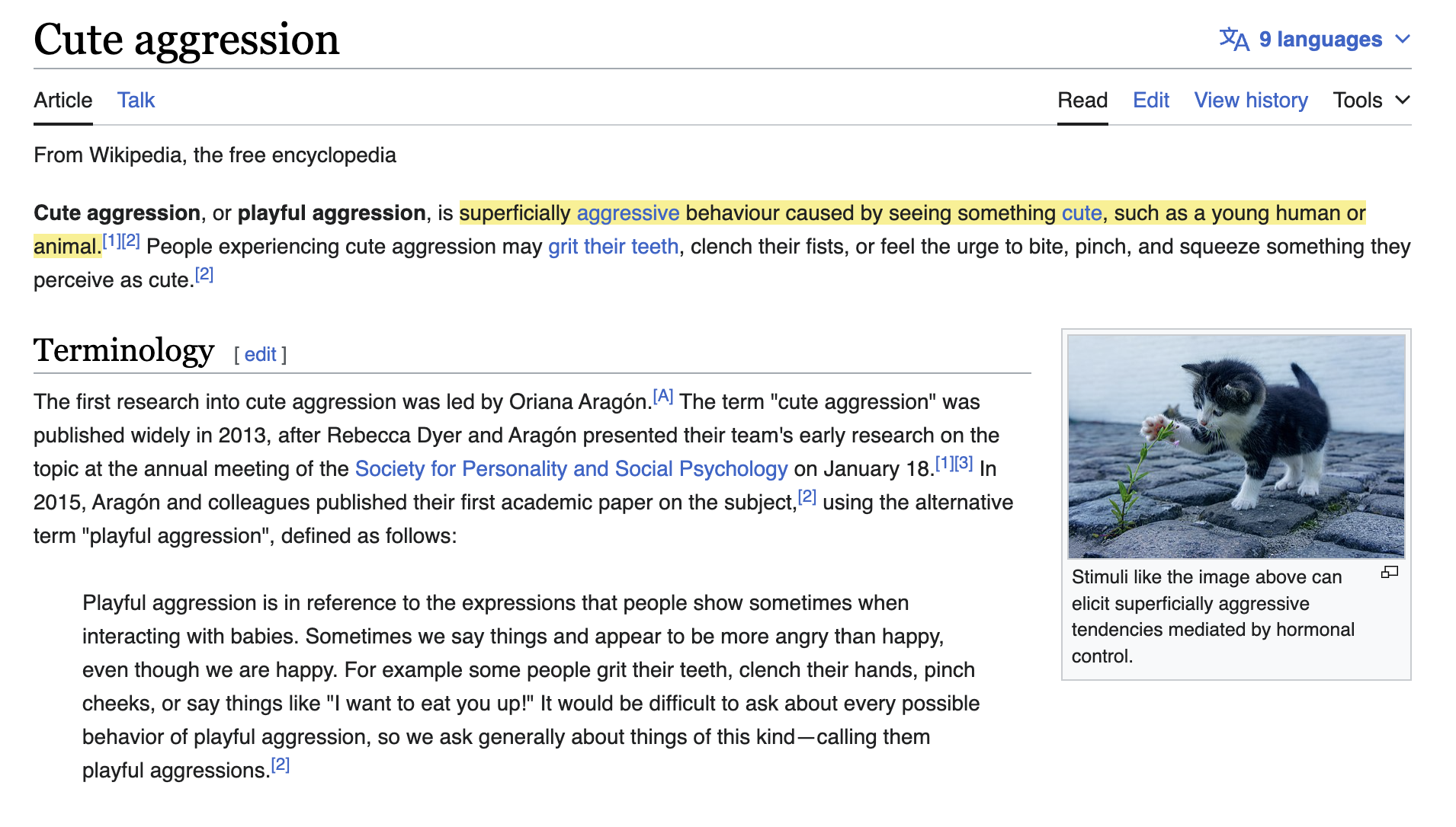 Source: Wikipedia (p.s. "young human." Wikipedia sure has a way with words)