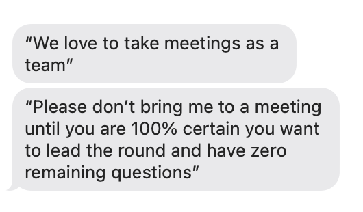 Screenshot demonstrating perfecting the partnership