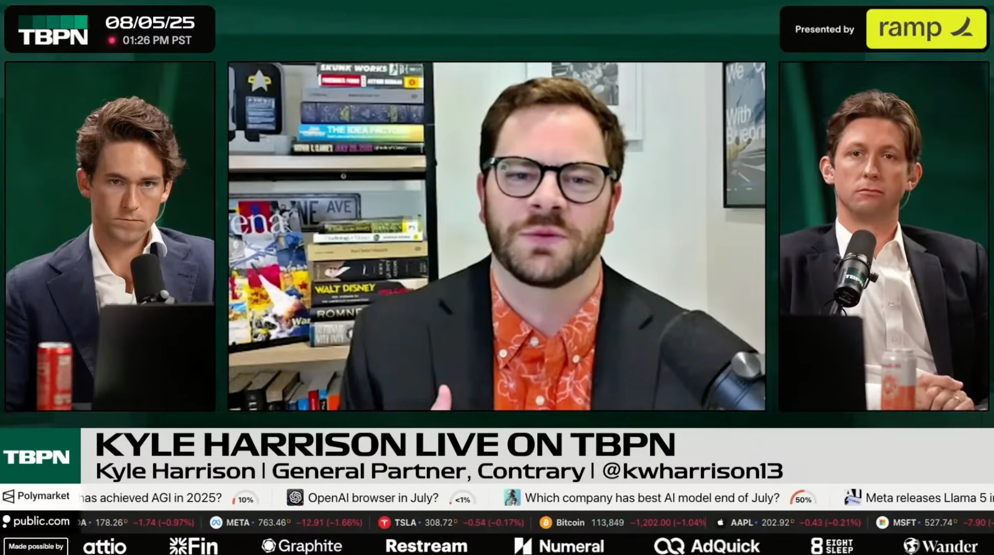 TBPN — Tuesday, August 5th