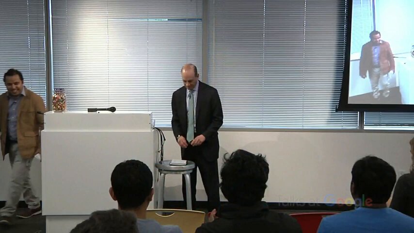 Video poster — Joel Greenblatt's talk at Google