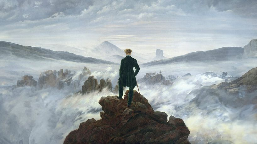 Wanderer above the Sea of Fog, Caspar David Friedrich